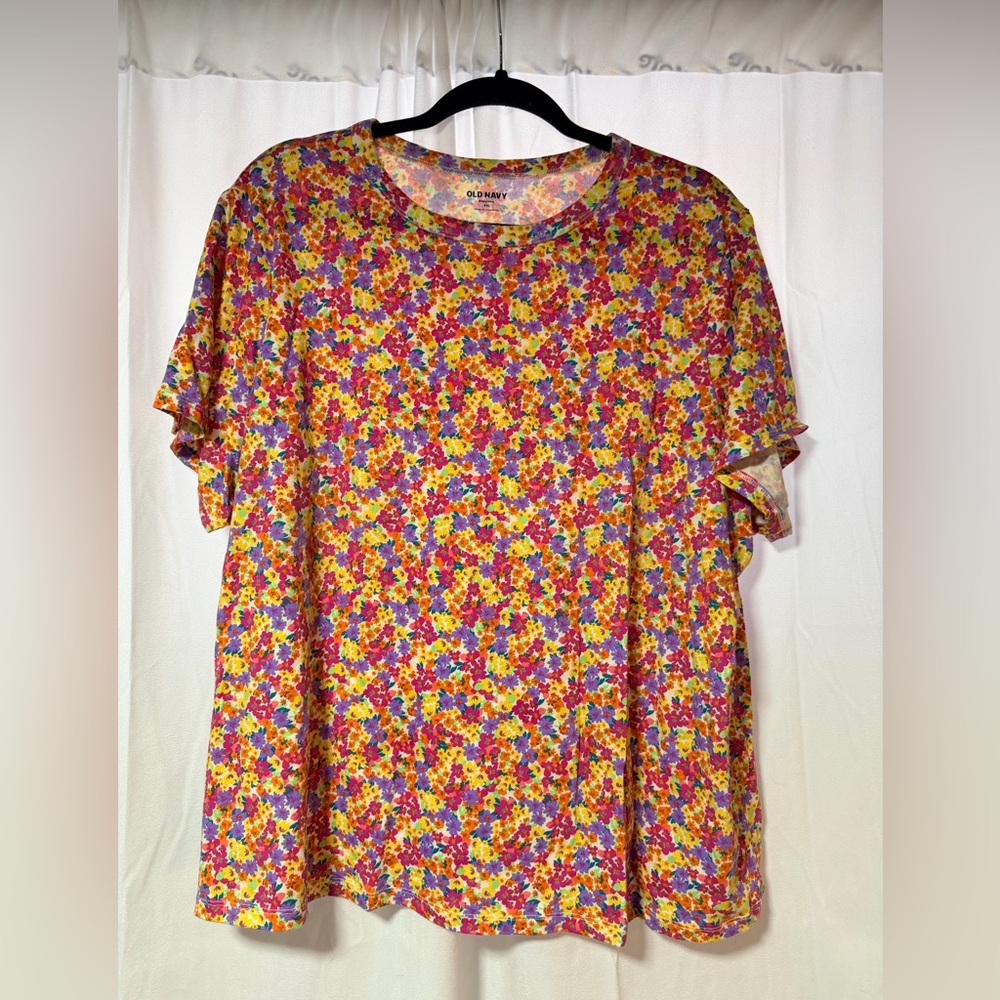 Old Navy Multicolor Floral Top